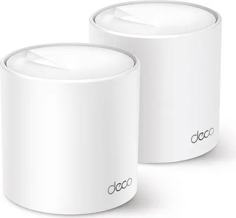 TP-LINK Home Mesh WiFi 6 System Deco X50, 3000Mbps AX3000, V1.0, 2τμχ