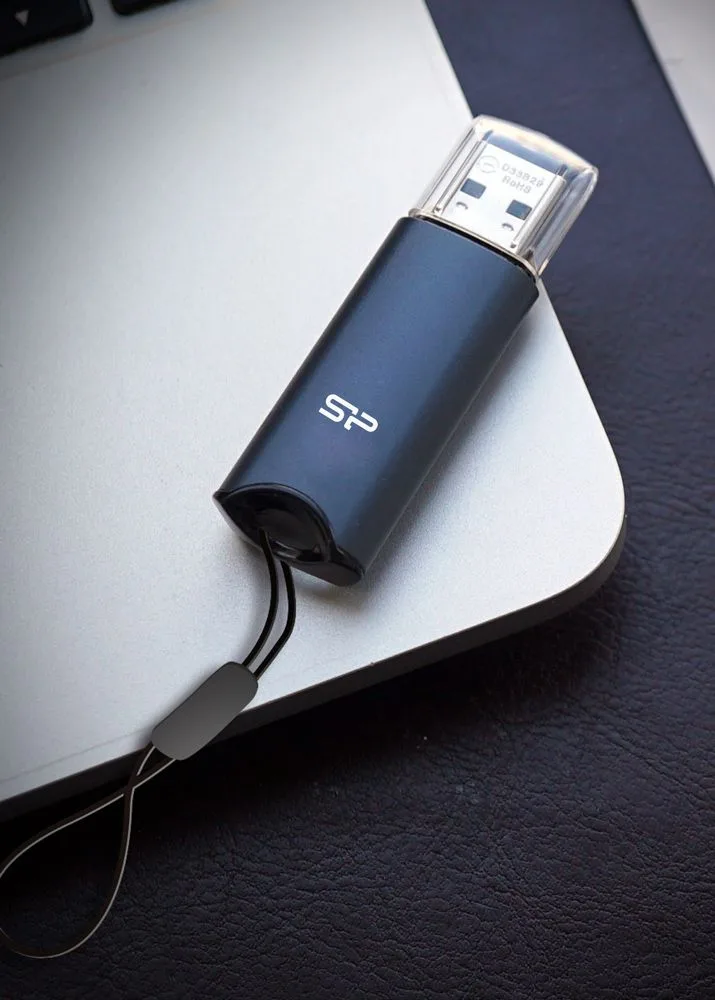 SILICON POWER USB Flash Drive Marvel M02, 256GB, USB 3.2, μπλε — εικόνα 2
