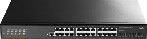 Cudy GS2024S2 – 24-Port Layer 2 Managed Gigabit Switch with 4 Gigabit SFP Slots