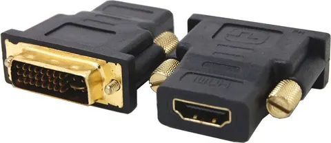 POWERTECH αντάπτορας DVI-I αρσενικό σε HDMI θηλυκό CAB-H056, μαύρος