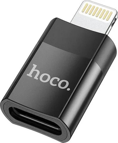 HOCO UA17 αντάπτορας Lightning ΑΡΣΕΝΙΚΟ ΣΕ Type-C ΘΗΛΥΚΟ