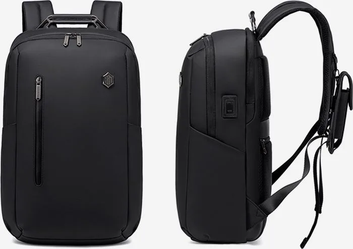 ARCTIC HUNTER τσάντα πλάτης B00915 με θήκη laptop 15.6", USB, 20L, μαύρη — εικόνα 7