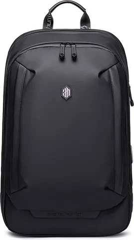 ARCTIC HUNTER τσάντα πλάτης B00443 με θήκη laptop 15.6, USB, 19L, μαύρη