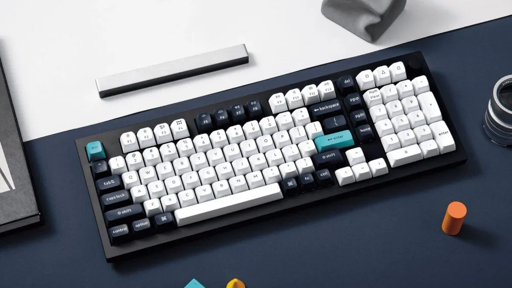 Keychron Q5 Max (Q5M-M3) QMK/VIA Wireless Custom Mechanical Keyboard-Brown Switch 96% US Layout — εικόνα 4