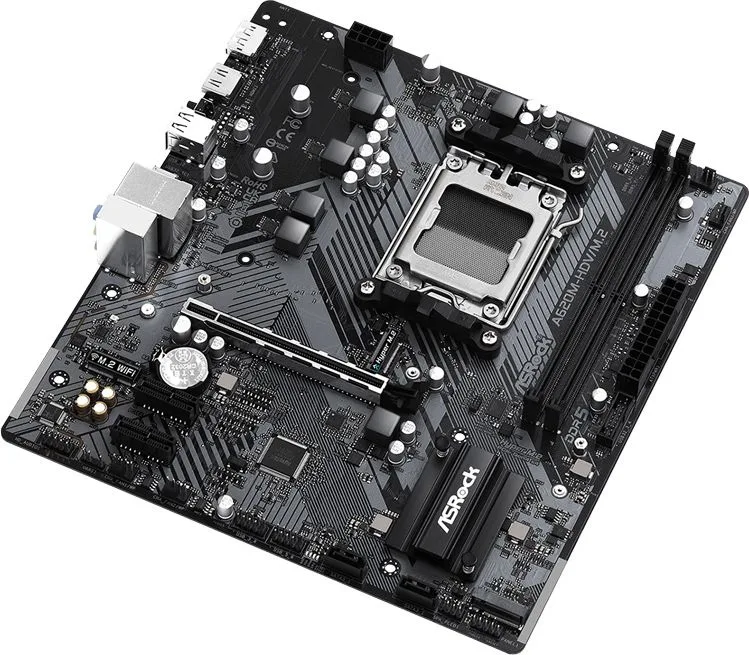 ASROCK μητρική A620M-HDV/M.2, 2x DDR5, AM5, USB 3.2, Matx — εικόνα 3