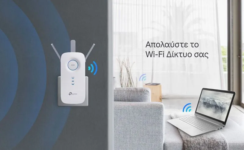 TP-LINK WiFi range extender RE450, dual-band, AC1750, Ver. 3.0 — εικόνα 2