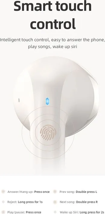 USAMS earphones με θήκη φόρτισης US-YO17, True Wireless, Φ13mm, μαύρα — εικόνα 4