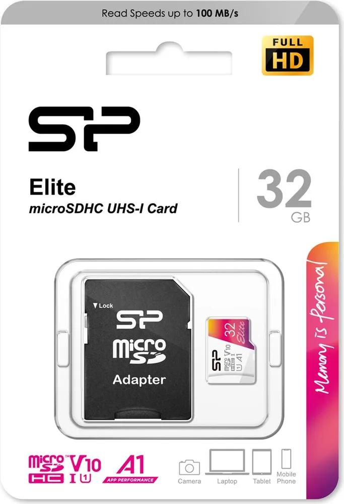 SILICON POWER κάρτα μνήμης microSDXC Elite, 32GB, C10 UHS-I U1 A1 V10 — εικόνα 7