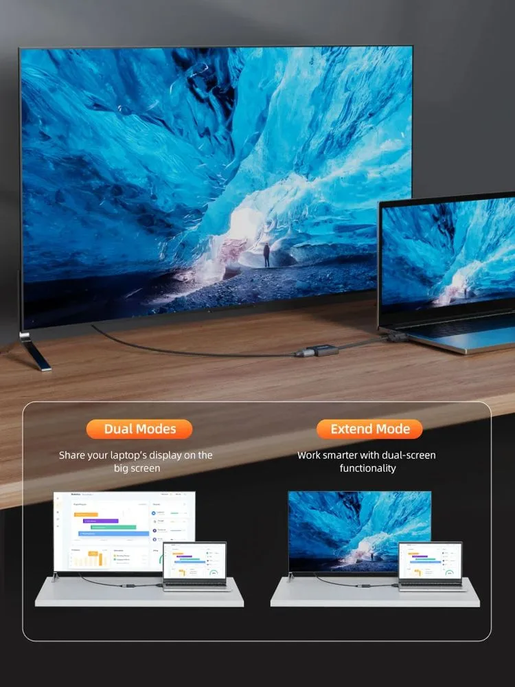 CABLETIME αντάπτορας VGA σε HDMI CT-AV582-VGAH με 3.5mm & micro USB, 1080p/60Hz, μαύρος — εικόνα 4