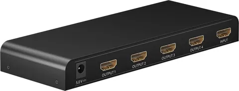 GOOBAY HDMI splitter 58482, 4 σε 1, 4K/30Hz, μαύρο