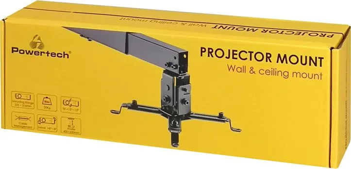 POWERTECH βάση projector οροφής PT-1255, έως 20kg — εικόνα 9