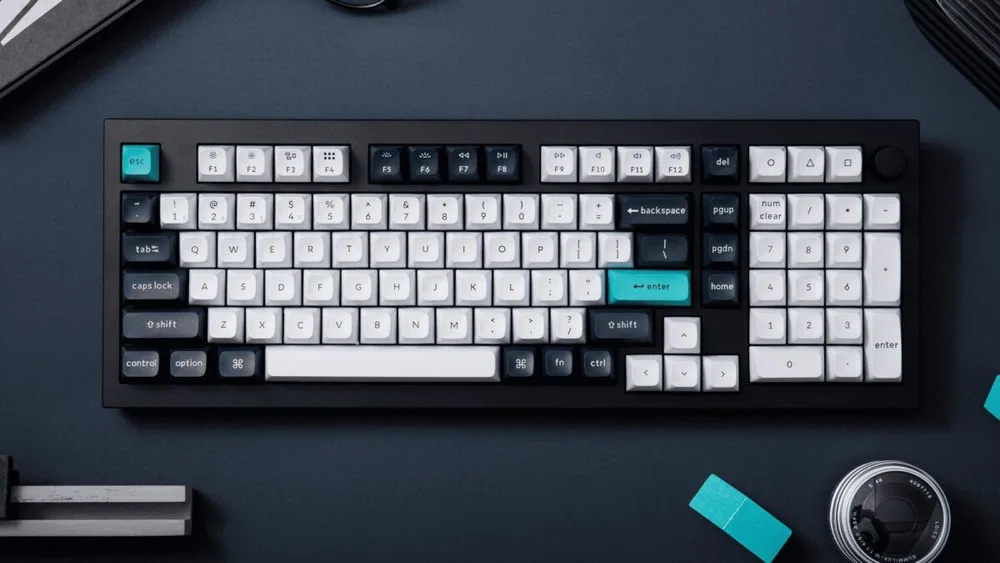 Keychron Q5 Max (Q5M-M3) QMK/VIA Wireless Custom Mechanical Keyboard-Brown Switch 96% US Layout — εικόνα 3