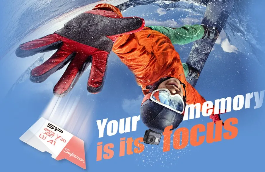 SILICON POWER κάρτα μνήμης microSDXC Superior, 64GB, C10 UHS-I U3 A1 V30 — εικόνα 2