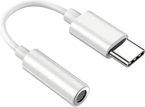 POWERTECH αντάπτορας USB-C σε 3.5mm CAB-UC088, λευκός