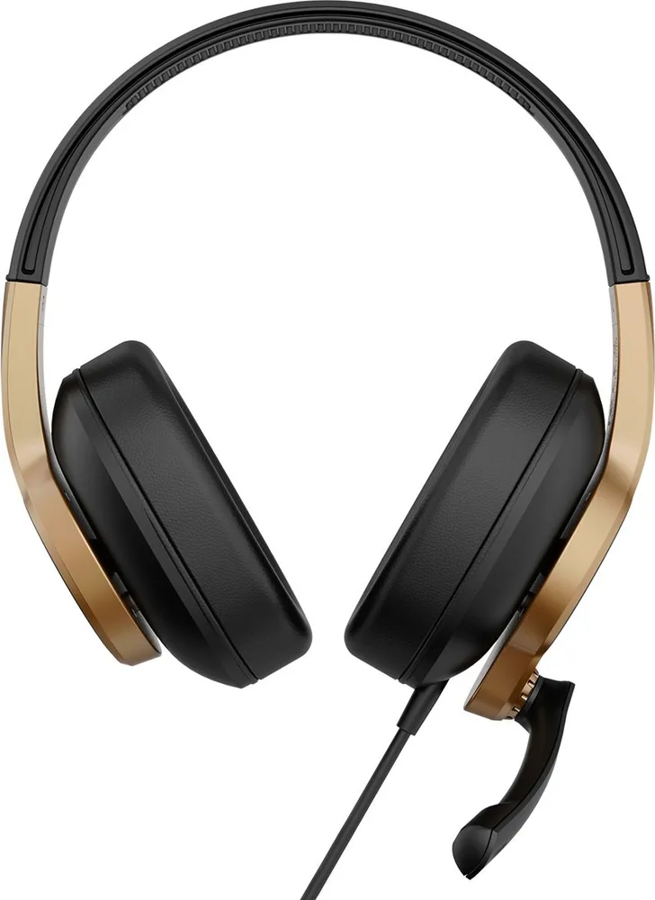 SADES gaming headset UPOWER, 3.5mm σύνδεση, 40mm, μαύρο/χρυσό — εικόνα 4
