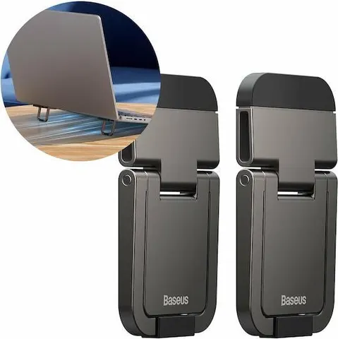 BASEUS Slim, ΠΟΔΑΡΑΚΙΑ για Laptop, 2 ΤΕΜΑΧΙΑ, γκρι