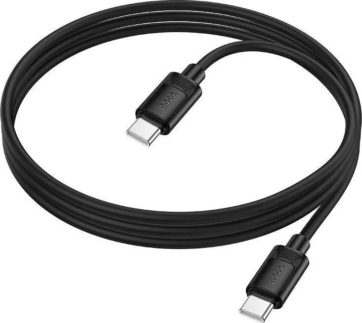 HOCO X122 Benefit, καλώδιο φόρτισης Type-C ΣΕ Type-C, 60W, μαύρο — εικόνα 2