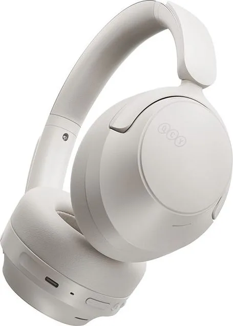 QCY H3S Headphones White - Type-C & Bluetooth 6.0 ANC iOS/Android Call Noise Cancelling Headset102h — εικόνα 4