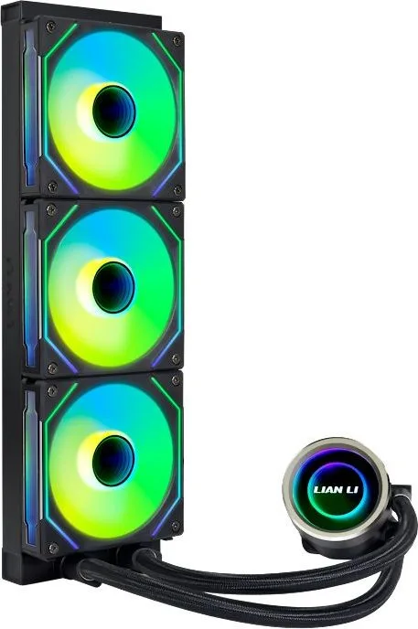 LIAN LI Galahad II Trinity 360 SL-Inf Black - AIO GPU Liquid Cooler with ARGB INFINITY Fans — εικόνα 2