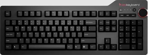 Daskeyboard 4 Professional Mechanical Keyboard Wired USB Black English US FOR MAC OS (No Footbar)