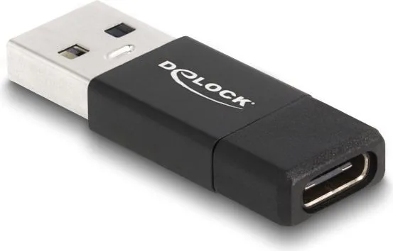 DELOCK αντάπτορας USB 3.2 Gen 2 σε USB-C 60001, 10Gbps, μαύρος — εικόνα 2
