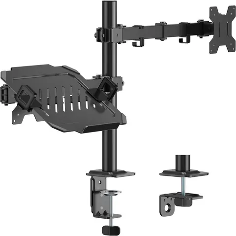 POWERTECH βάση γραφείου οθόνης & laptop PT-1569, 17-32", έως 10kg