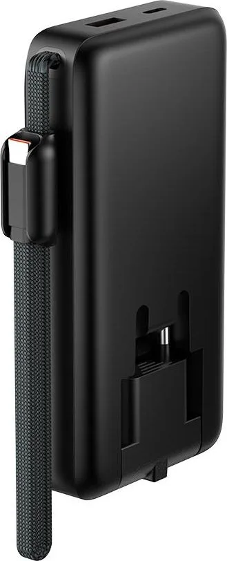 XO PR282, Powerbank, 10000MAh, 22.5W, οθόνη LED, με καλώδιο Type-C, μαύρο — εικόνα 2