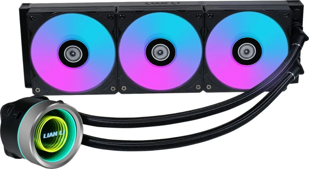 LIAN LI Galahad II Trinity 360 Black - AIO GPU Liquid Cooler with ARGB Fans — εικόνα 3