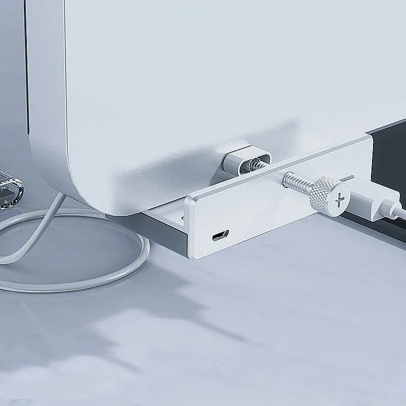 ORICO USB hub MH4PU-P με σφιγκτήρα, 4x θυρών, 5Gbps, USB σύνδεση, ασημί — εικόνα 4