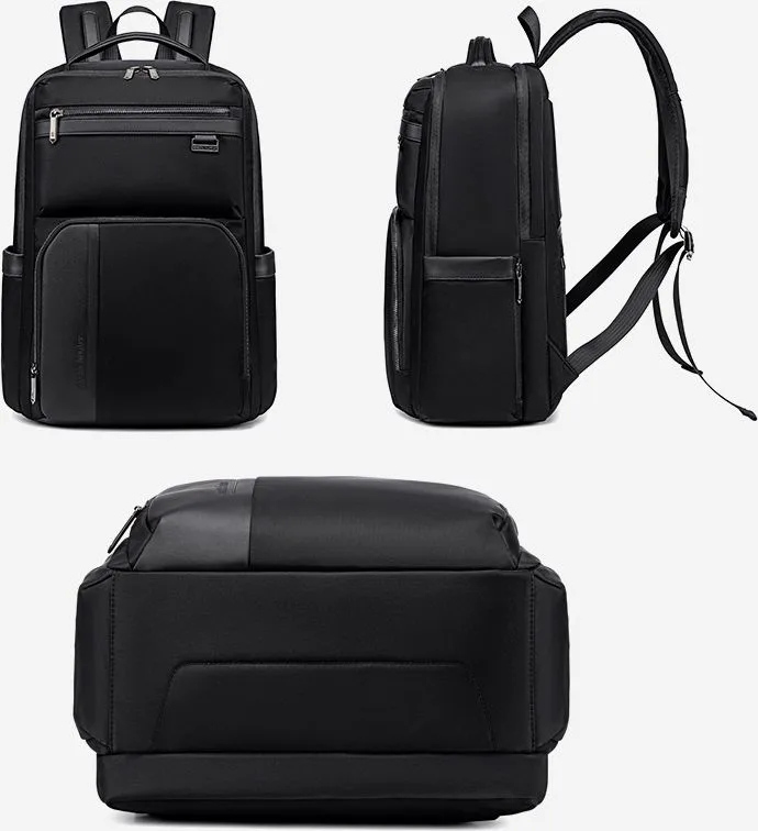 ARCTIC HUNTER τσάντα πλάτης B00808 με θήκη laptop 15.6", 19.5L, μαύρη — εικόνα 7
