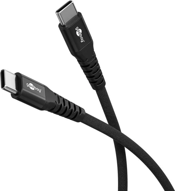 GOOBAY καλώδιο USB-C 73954, 60W, 480Mbps, 2m, μαύρο — εικόνα 9