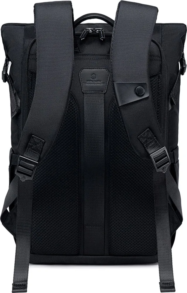 ARCTIC HUNTER τσάντα πλάτης B00684 με θήκη laptop 15.6", 18.5L, μαύρη — εικόνα 3
