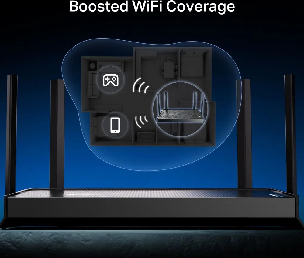 TP-LINK router Archer BE230, WiFi 7, 3600Mbps BE3600, Dual Band, V2.0 — εικόνα 5