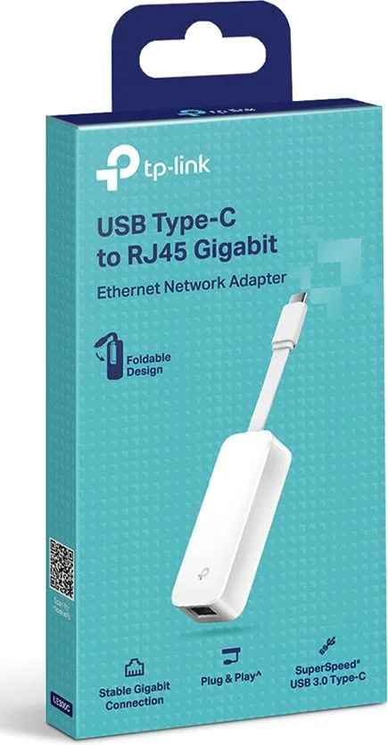 TP-LINK αντάπτορας δικτύου UE300C, USB-C, 1000Mbps Ethernet, Ver. 2.0 — εικόνα 4