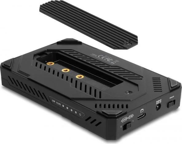 DELOCK θήκη M.2 NVMe & SATA SSD/HDD 42020, 10Gbps, λειτουργία κλώνου — εικόνα 5