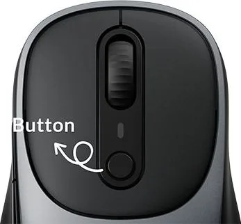 Keychron BM24 (BM24-C61) Wireless Mouse 1K Polling Rate Metal Gray — εικόνα 4