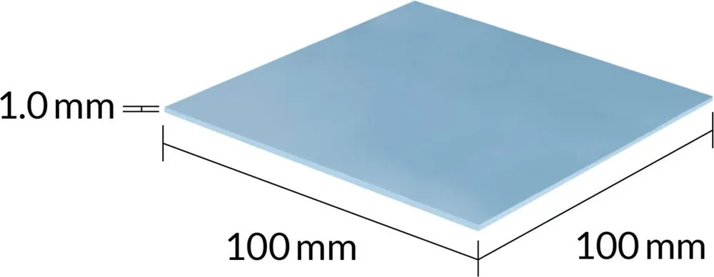 Arctic TP-3 100x100mm, 1.0mm Premium Performance Thermal Pad — εικόνα 2