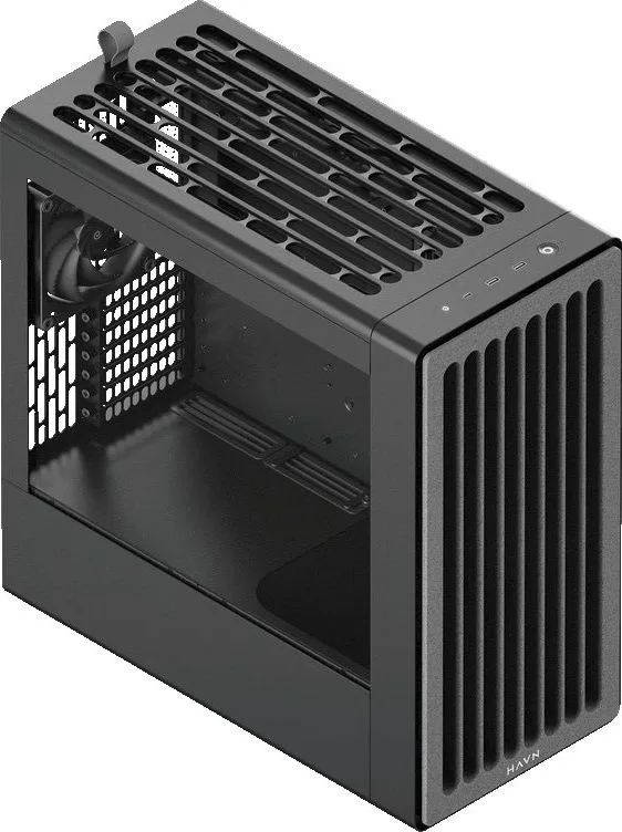 HAVN BF 360 Flow Black with 180mm fans - premium ATX mid-tower — εικόνα 3