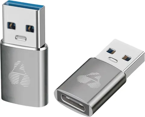 POWERTECH αντάπτορας USB 3.0 σε USB-C PTR-0147, 10 Gbps, 60W, γκρι