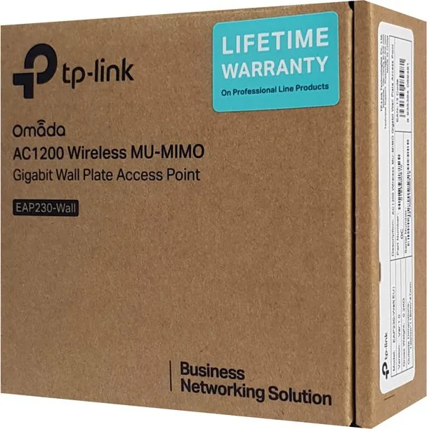 TP-LINK ασύρματο access point EAP230-WALL, AC1200, επιτοίχιο, V1.20 — εικόνα 4