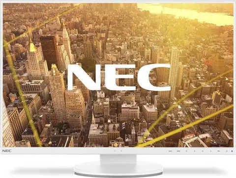 REF οθόνη NEC EA245WMI-2, Bezeless, 24in, FHD, TN, ασημί - Grade A-
