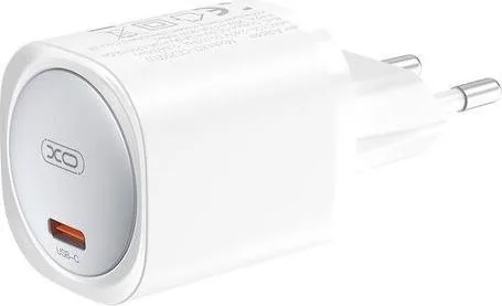 XO CE41, φορτιστής ΓΡΗΓΟΡΗΣ φόρτισης, 1 θύρα Type-C, 30W, ΛΕΥΚΟΣ — εικόνα 2