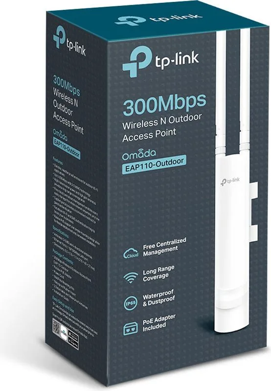 TP-LINK Wireless N Outdoor Access Point EAP110-OUTDOOR 300Mbps, Ver. 3.0 — εικόνα 5