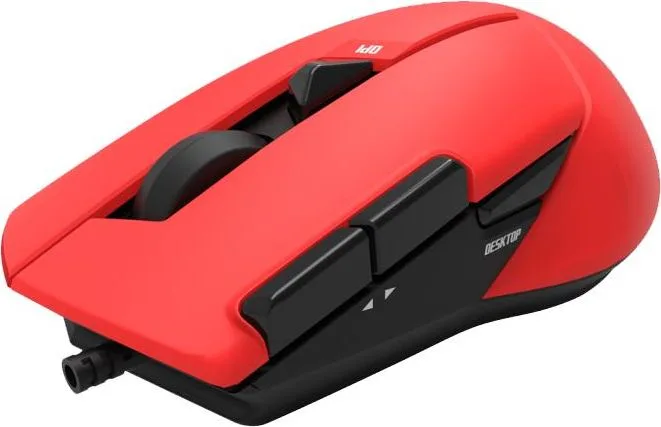 MARVO M428 ενσύρματο Gaming ποντίκι, 4800DPI 7 προγρ.. πλήκτρα, κόκκινο — εικόνα 2