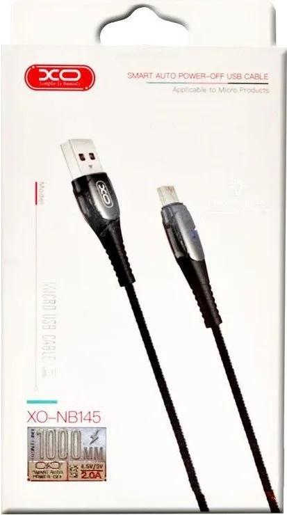 XO NB145 καλώδιο φόρτισης Smart Chipset Auto Power-OFF FOR Lightning — εικόνα 2