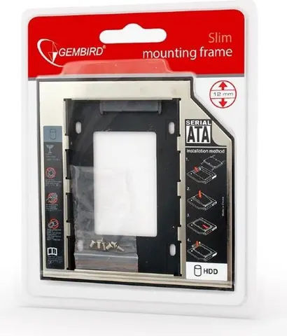 GEMBIRD Θηκη-Frame MF-95-02 για HDD 2.5" για ΛΑΠΤΟΠ 12.7mm Drive