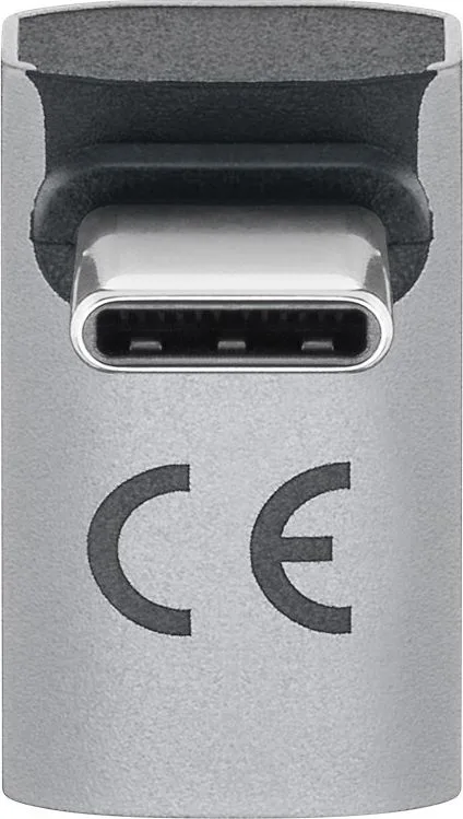 GOOBAY αντάπτορας USB-C 74442, γωνιακός 90°, USB4, 240W, 40Gbps, 8K, γκρι — εικόνα 9