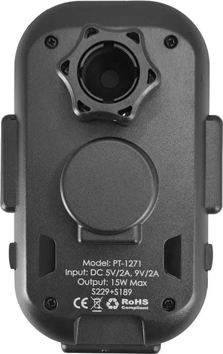 POWERTECH ασύρματος φορτιστής & βάση αυτοκινήτου PT-1271, 15W, μαύρος — εικόνα 8