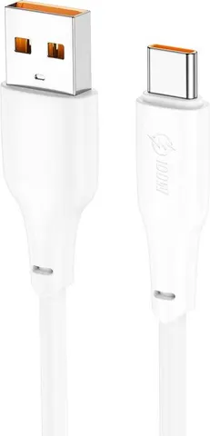 HOCO X93 καλώδιο φόρτισης και δεδομένων Force, Type-C, 1m, 100W, λευκό