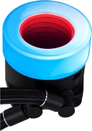 LIAN LI Galahad II Trinity 240 Black - AIO GPU Liquid Cooler with ARGB Fans — εικόνα 5